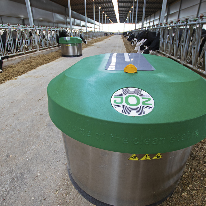 JOZ Moov Feed Pusher installed by Dairy Lane Systems